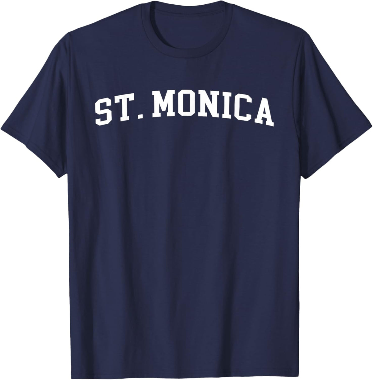 St. Monica T-Shirt - T-Shirt | Navy