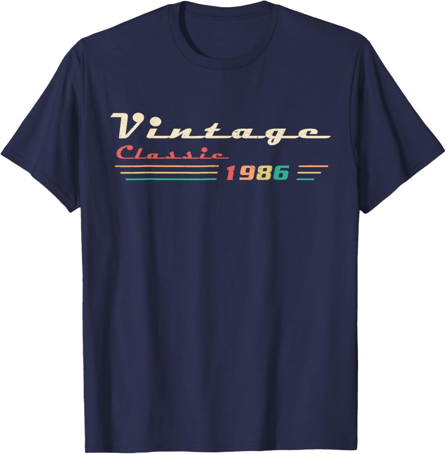 40 Year Old Gift Classic 1986 Limited Edition 40th Birthday T-Shirt - T-Shirt | Navy