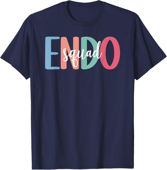 Endo Squad Endocrinology Nurse Endo Nurse Endocrine Nurse T-Shirt - T-Shirt | Navy