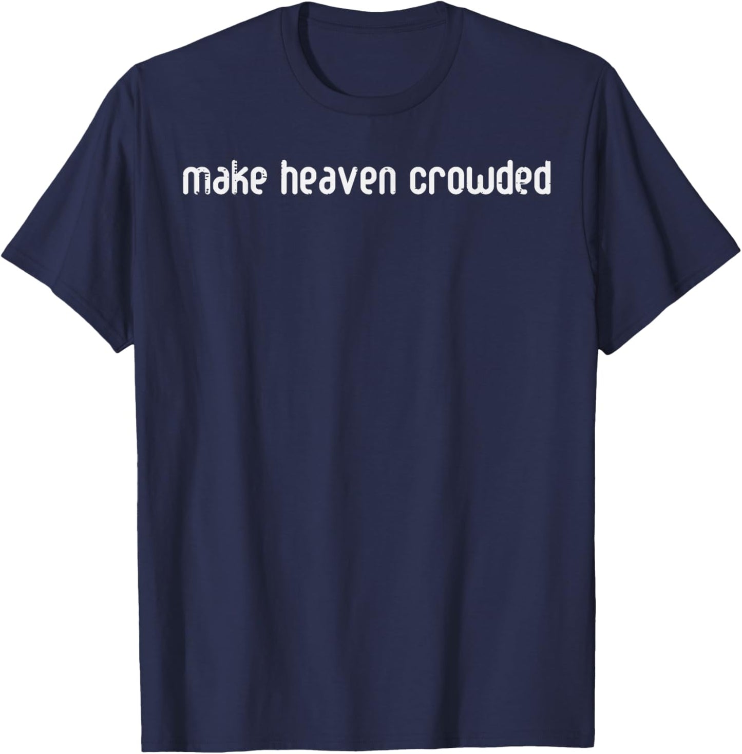 Heaven Christian Religious God Jesus Men Women Kids T-Shirt - T-Shirt | Navy