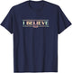 Stranger Things I Believe Officially Licensed T-Shirt - T-Shirt | Navy