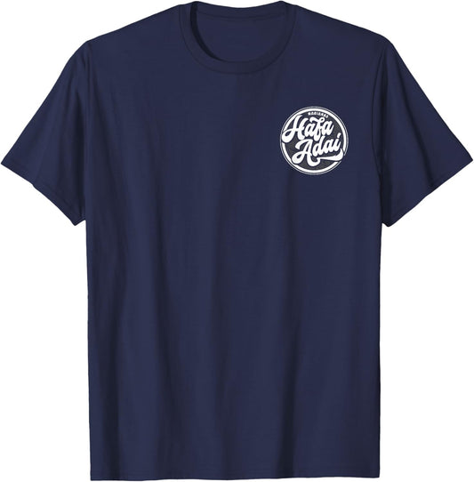 Front & Back Tropical 670 - Marianas Hafa Adai Saipan T-Shirt - T-Shirt | Navy