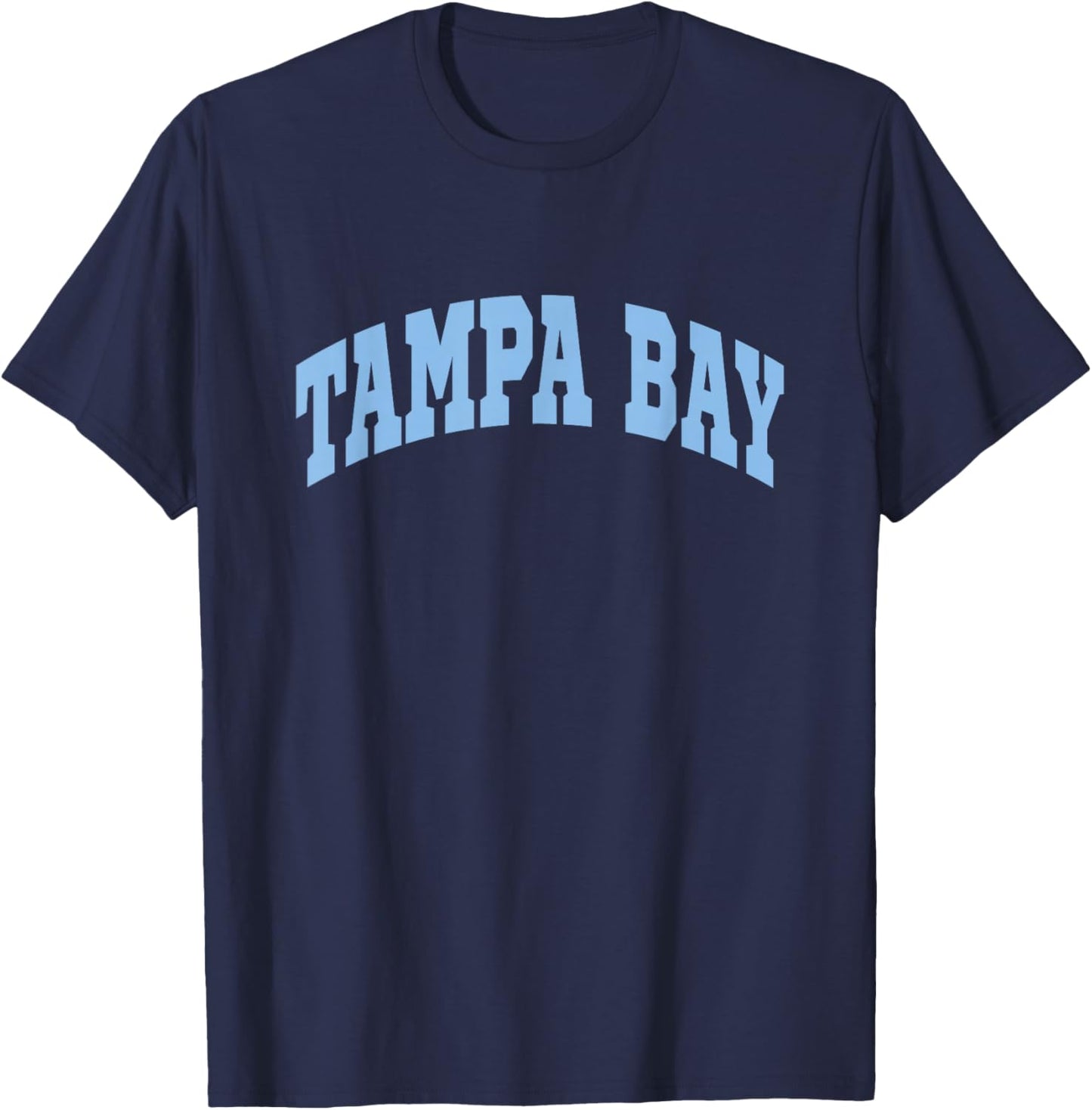 Tampa Bay - Throwback Design - Classic T-Shirt - T-Shirt | Navy
