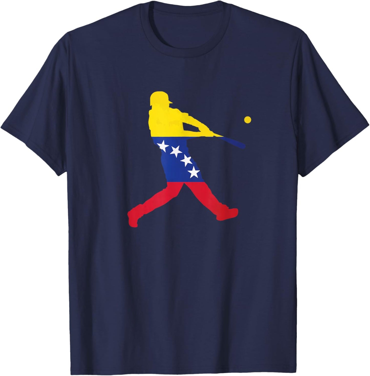 Venezuela Baseball T-Shirt - T-Shirt | Navy