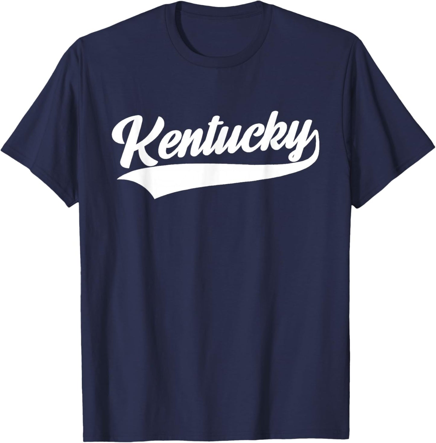 Kentucky - Throwback Design - Classic T-Shirt - T-Shirt | Navy