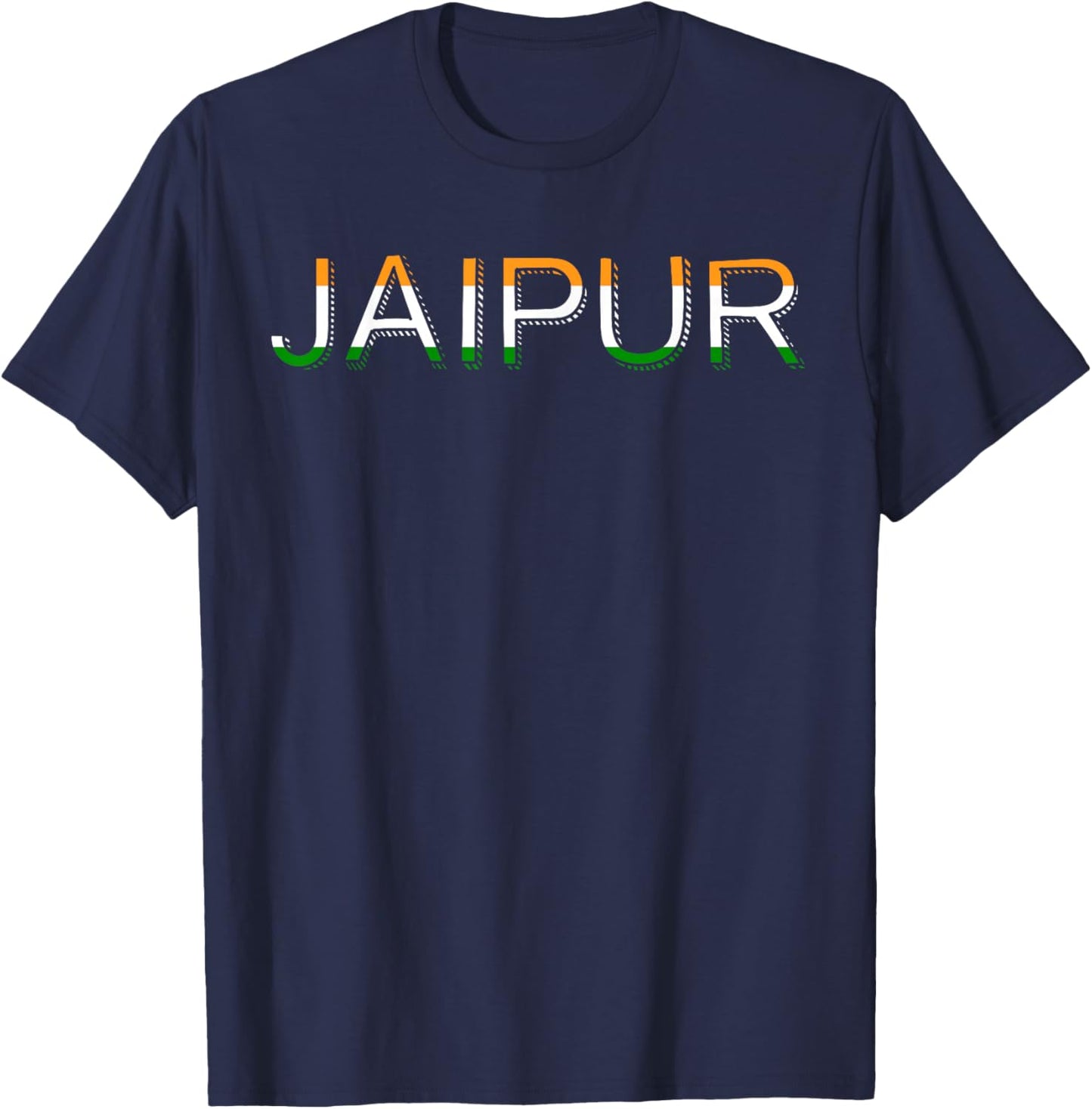 Jaipur Vintage Style T-Shirt - T-Shirt | Navy