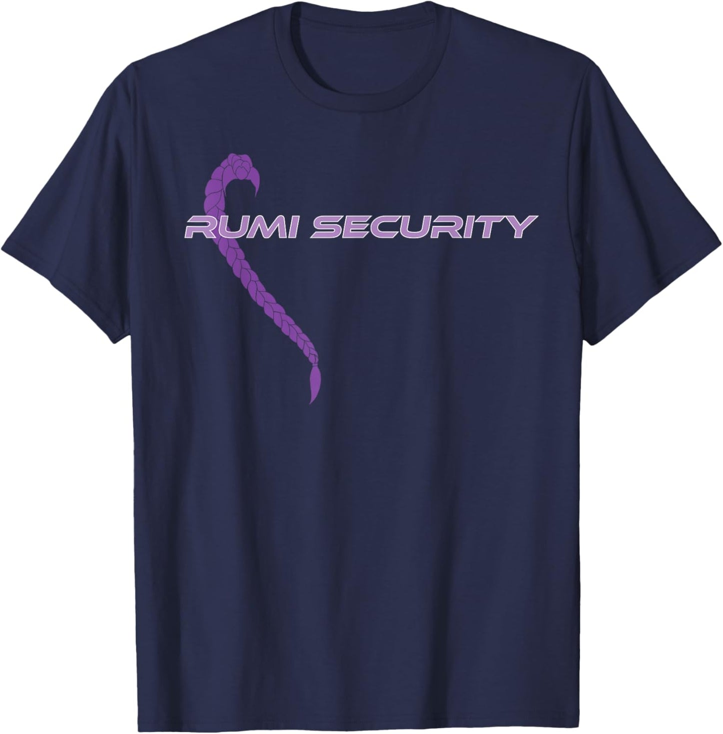 Funny Parent Halloween Costume Idea –“Rumi Security” T-Shirt - T-Shirt | Navy