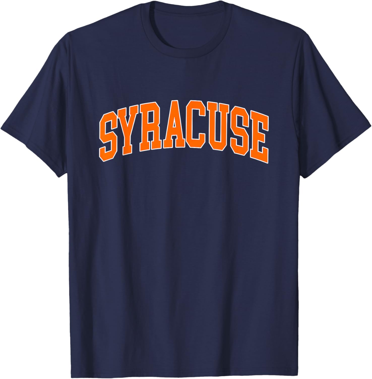 Syracuse City - Throwback Design - Classic T-Shirt - T-Shirt | Navy