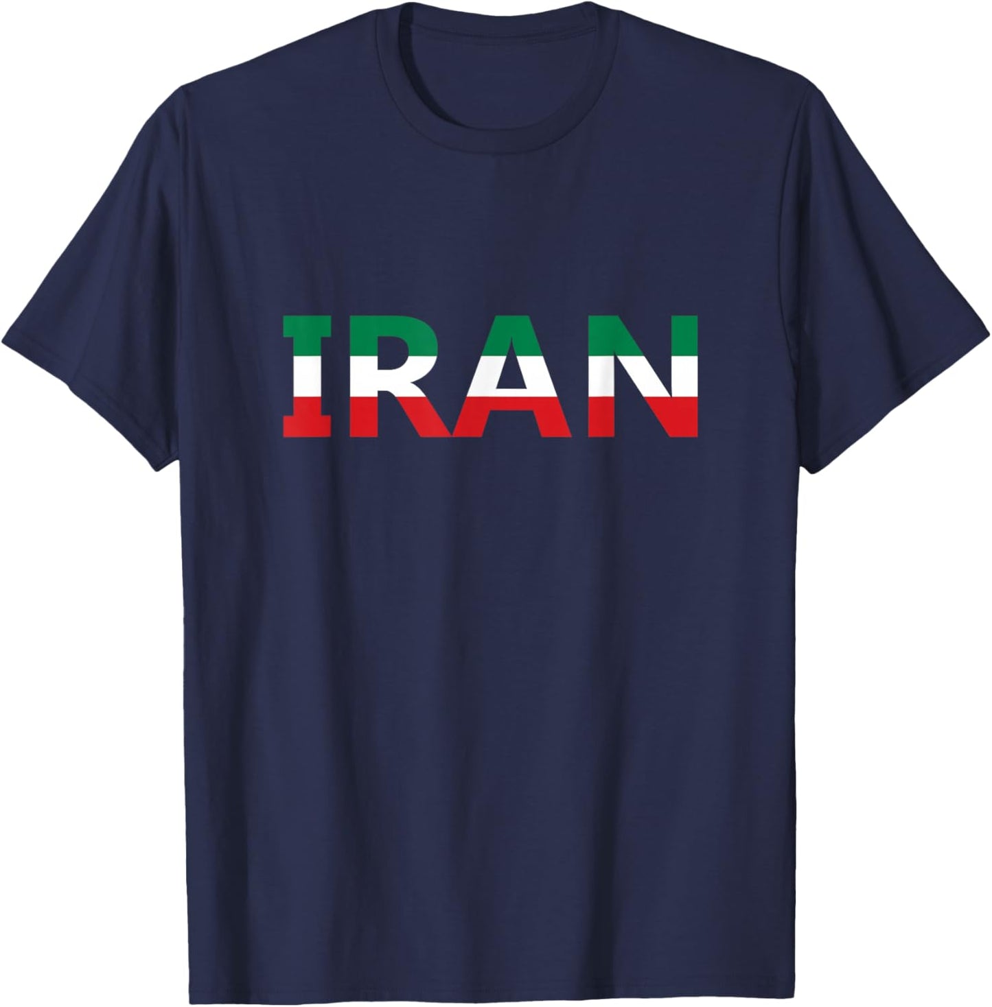 Iran Flag- Persian T-Shirt - T-Shirt | Navy