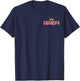 Grandpa of The Birthday for Girl- 1st Birthday Princess Girl T-Shirt - T-Shirt | Navy