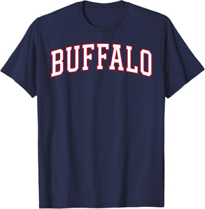 Buffalo Vintage Design Men Women Kids T-Shirt - T-Shirt | Navy