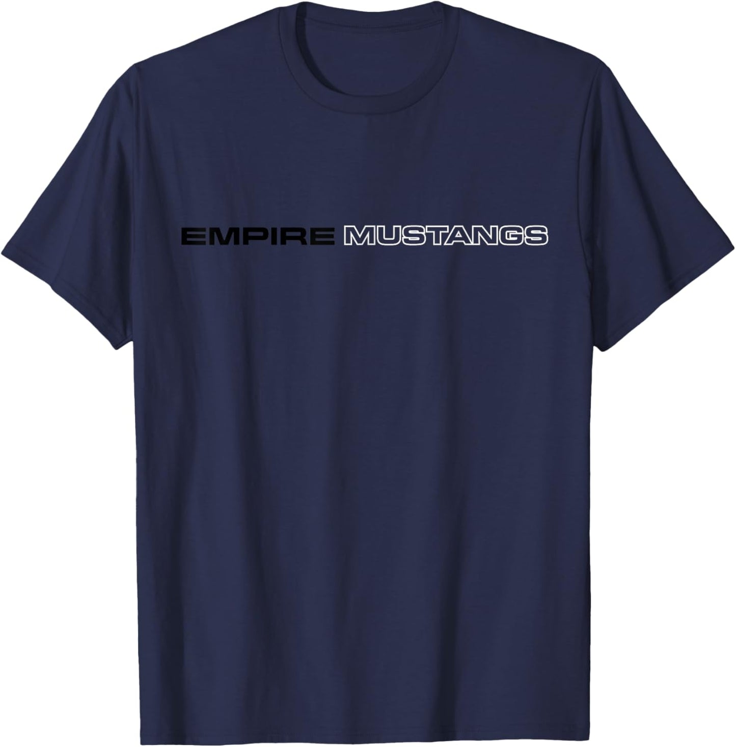 The EmpireMustangs T-Shirt - T-Shirt | Navy