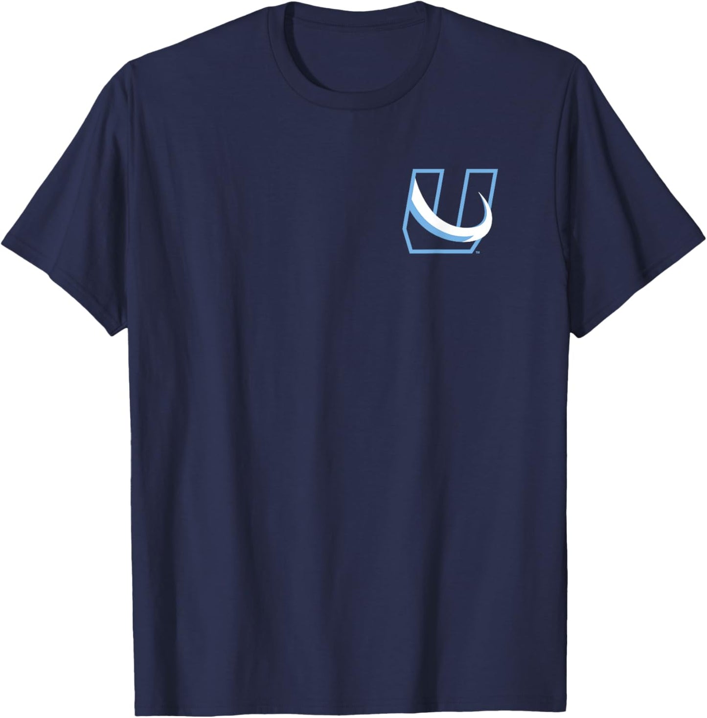Front/Back Black NHL Officially Licensed T-Shirt - T-Shirt | Navy