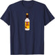 Malort Milk Parody Milkort T-Shirt - T-Shirt | Navy
