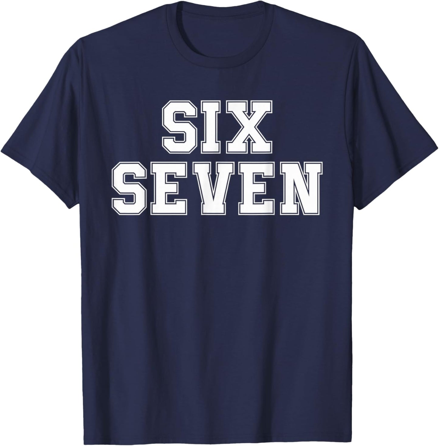 67 Meme Trendy Halloween Funny Six Seven Gen Alpha Teens Boy T-Shirt - T-Shirt | Navy