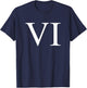 Funny Six Seven 67 Meme Matching Couple Halloween Costume T-Shirt - T-Shirt | Navy