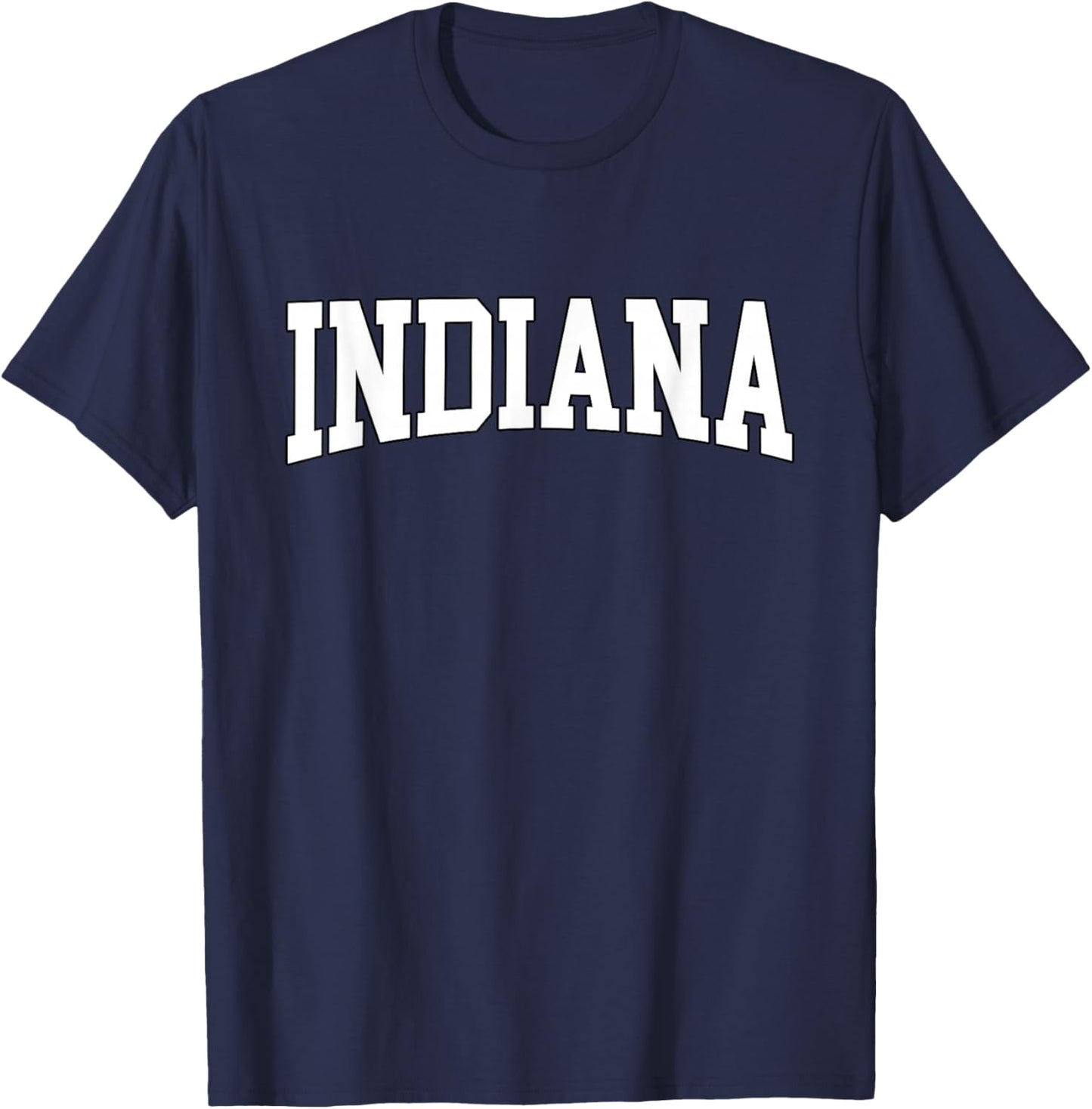 Indiana - Throwback Design - Classic T-Shirt - T-Shirt | Navy
