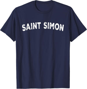 Saint Simon T-Shirt - T-Shirt | Navy