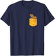 Leopard Gecko Owner Pocket Leopard Gecko Lover T-Shirt - T-Shirt | Navy