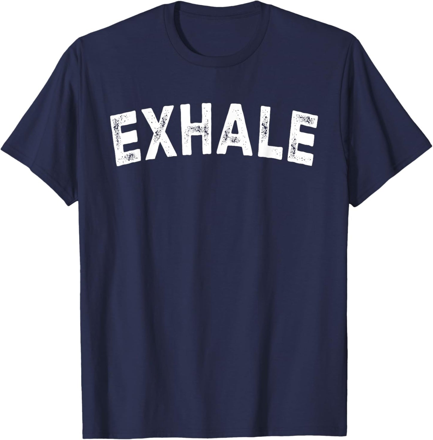 Exhale T-Shirt - T-Shirt | Navy