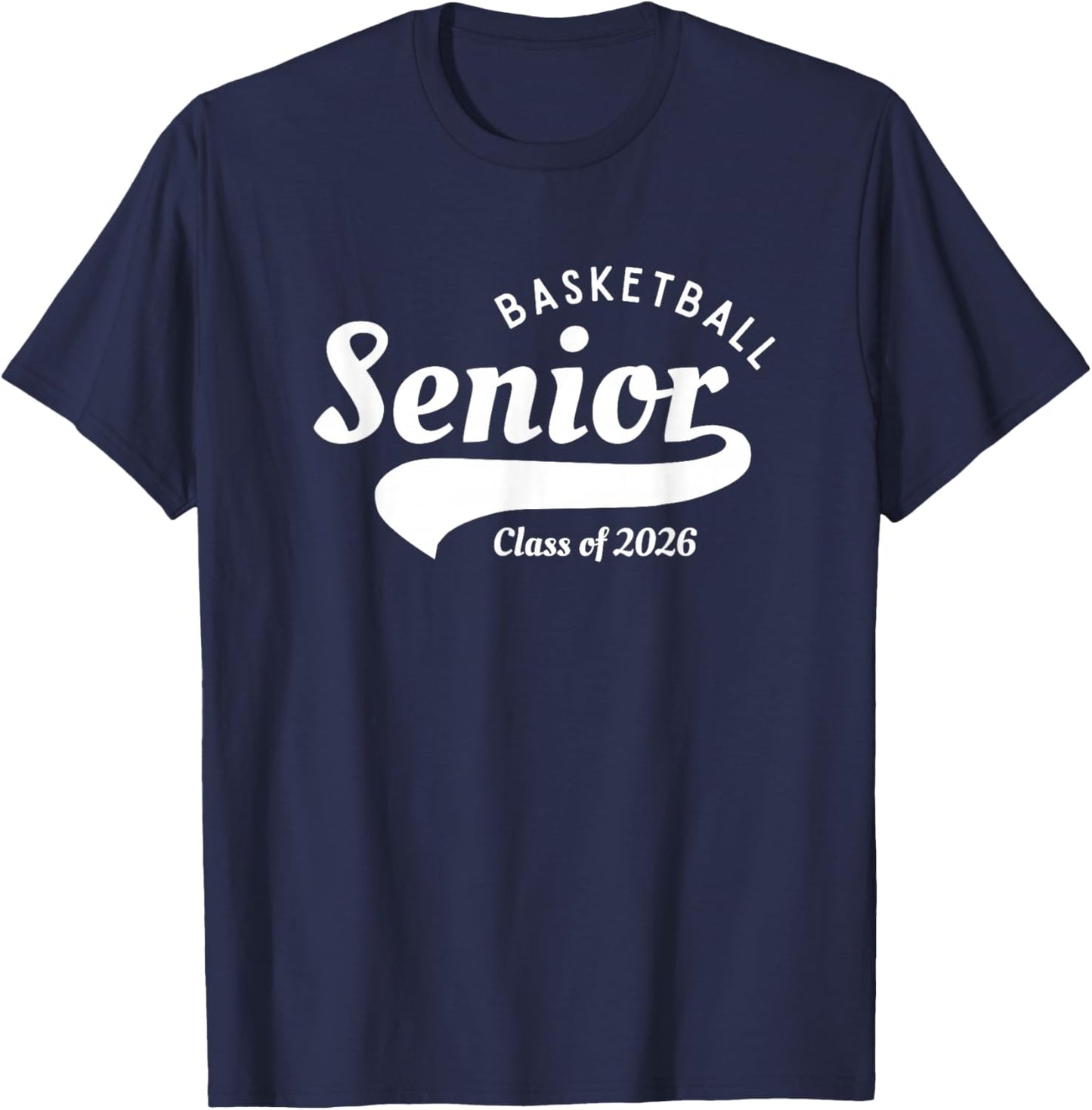 Class of 2026 Basketball Senior Night T-Shirt - T-Shirt | Navy
