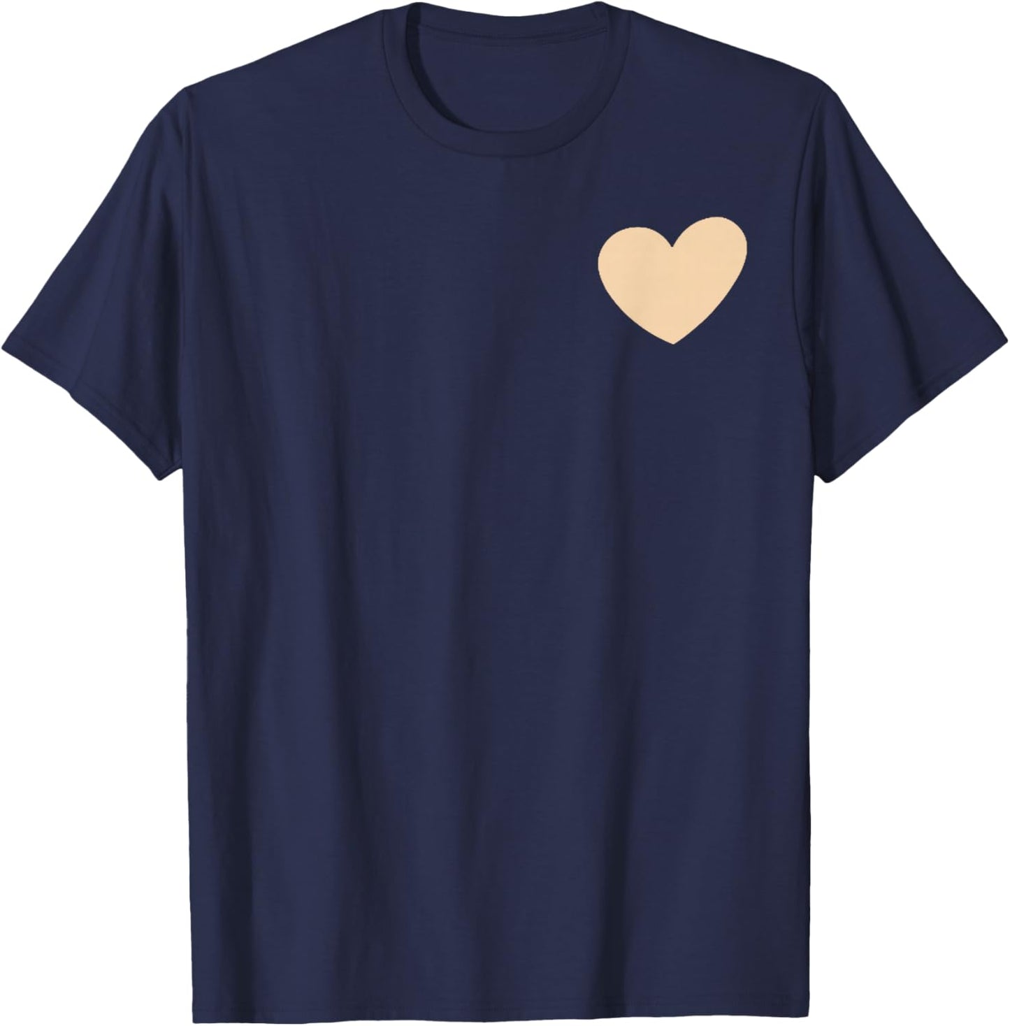 I Love My Super Hot Beautiful Girlfriend Stay Away 2 Sides T-Shirt - T-Shirt | Navy