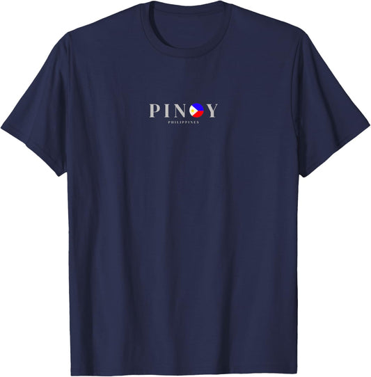 Pinoy Philippines Filipino T-Shirt - T-Shirt | Navy