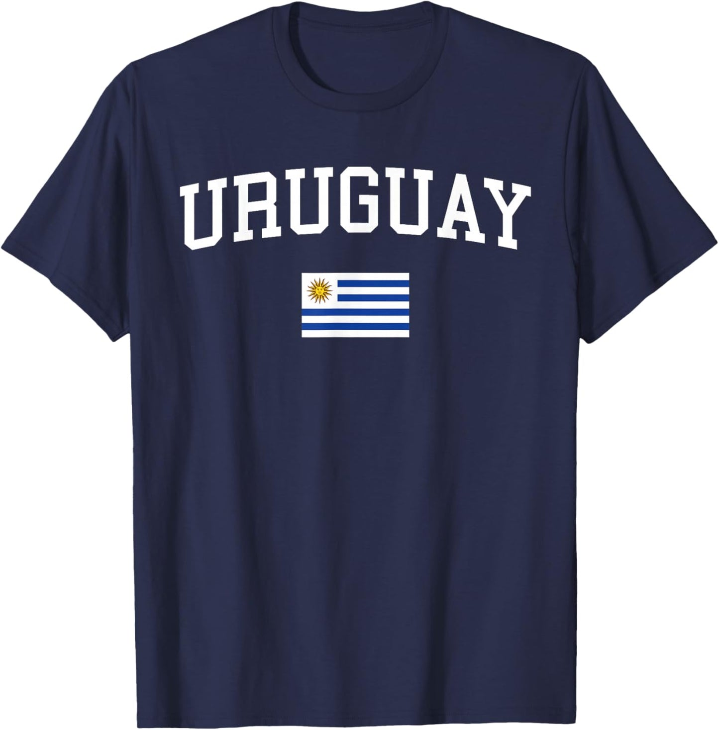 Uruguayan Flag Men Women Kids Uruguay T-Shirt - T-Shirt | Navy