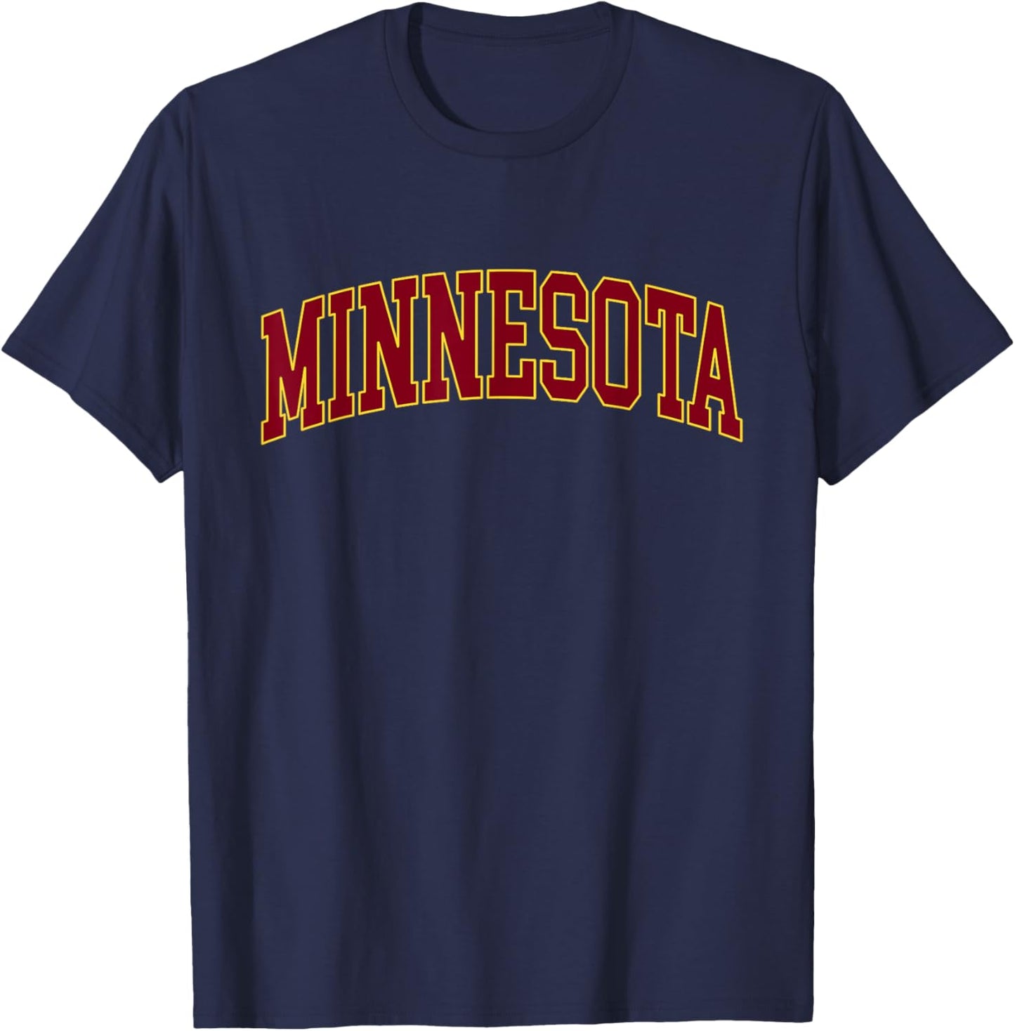 Minnesota - Throwback Design - Classic T-Shirt - T-Shirt | Navy
