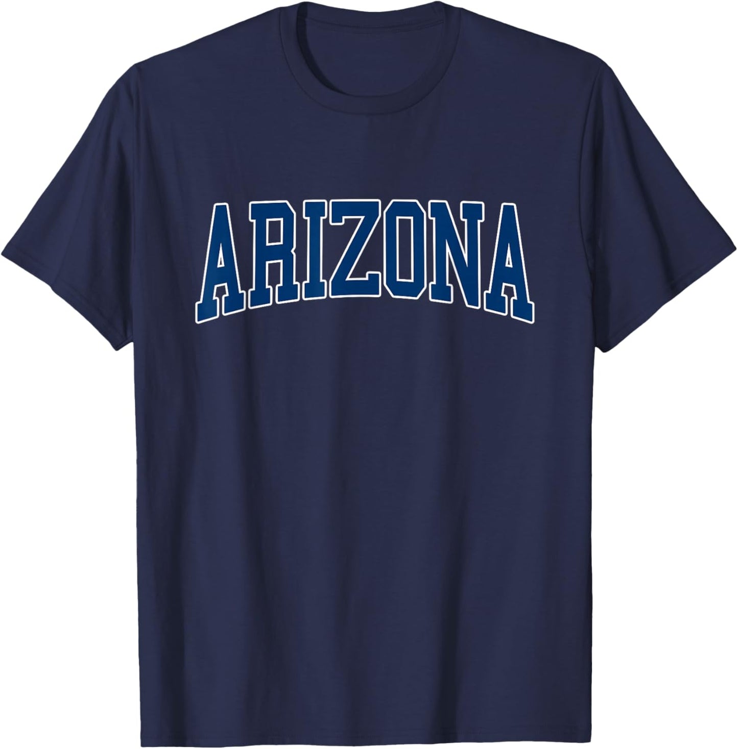 Arizona - Throwback Design - Classic T-Shirt - T-Shirt | Navy