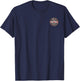 Sex Surf Wax Club Apparel Vintage Surfing Beach Style T-Shirt - T-Shirt | Navy