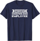 Amusement Park Employee Uniform Theme Job Pride T-Shirt - T-Shirt | Navy