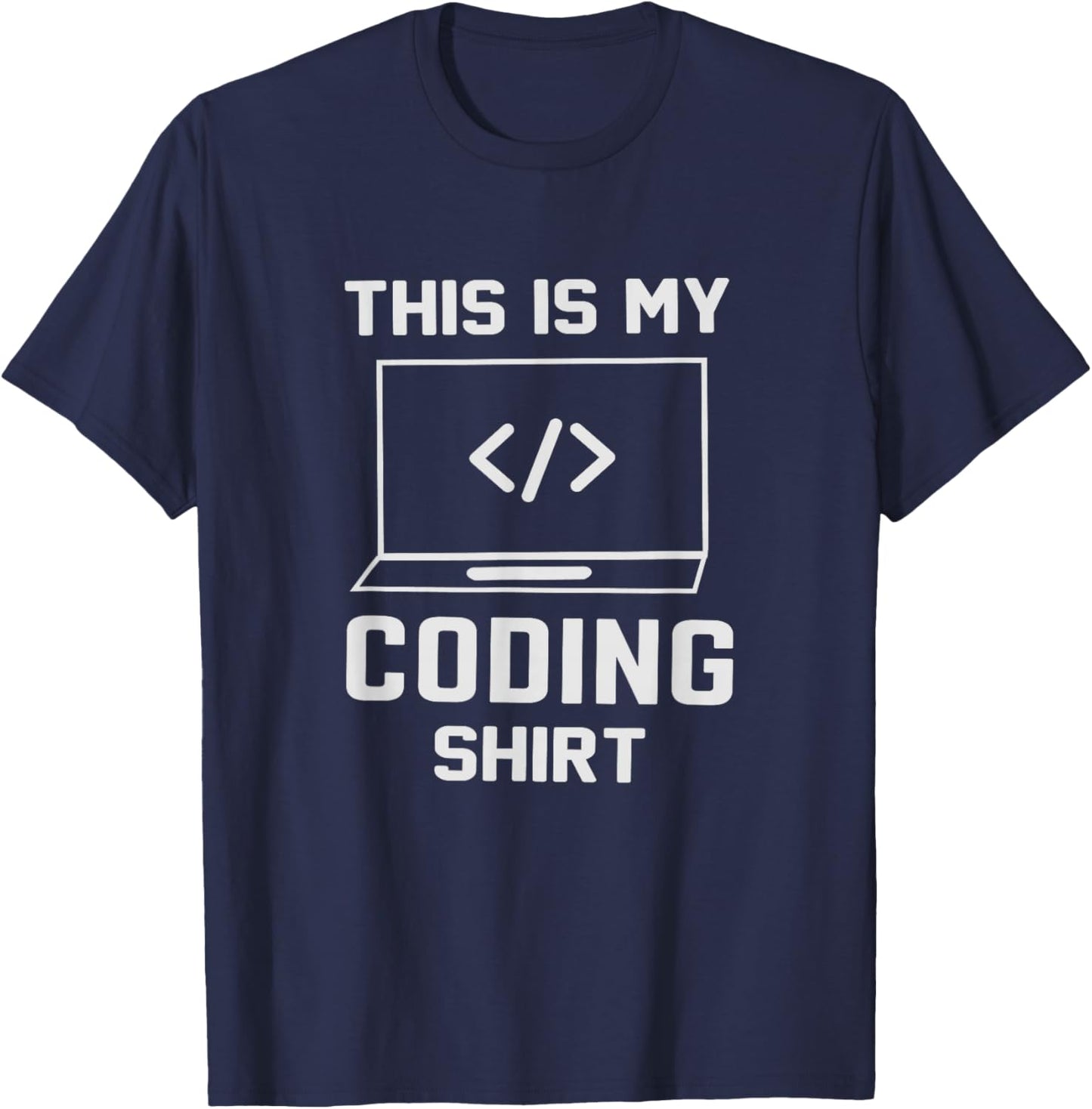 Binary Coding Nerd Computer Science Coder Geek Programmer T-Shirt - T-Shirt | Navy