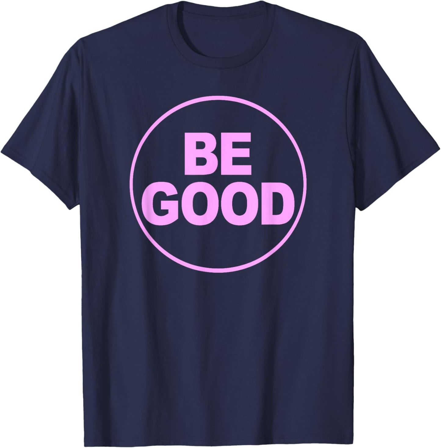 BE Good Support Button Style T-Shirt - T-Shirt | Navy