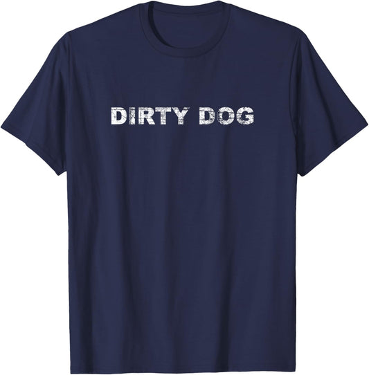 Dirty Dog Naughty T-Shirt - T-Shirt | Navy