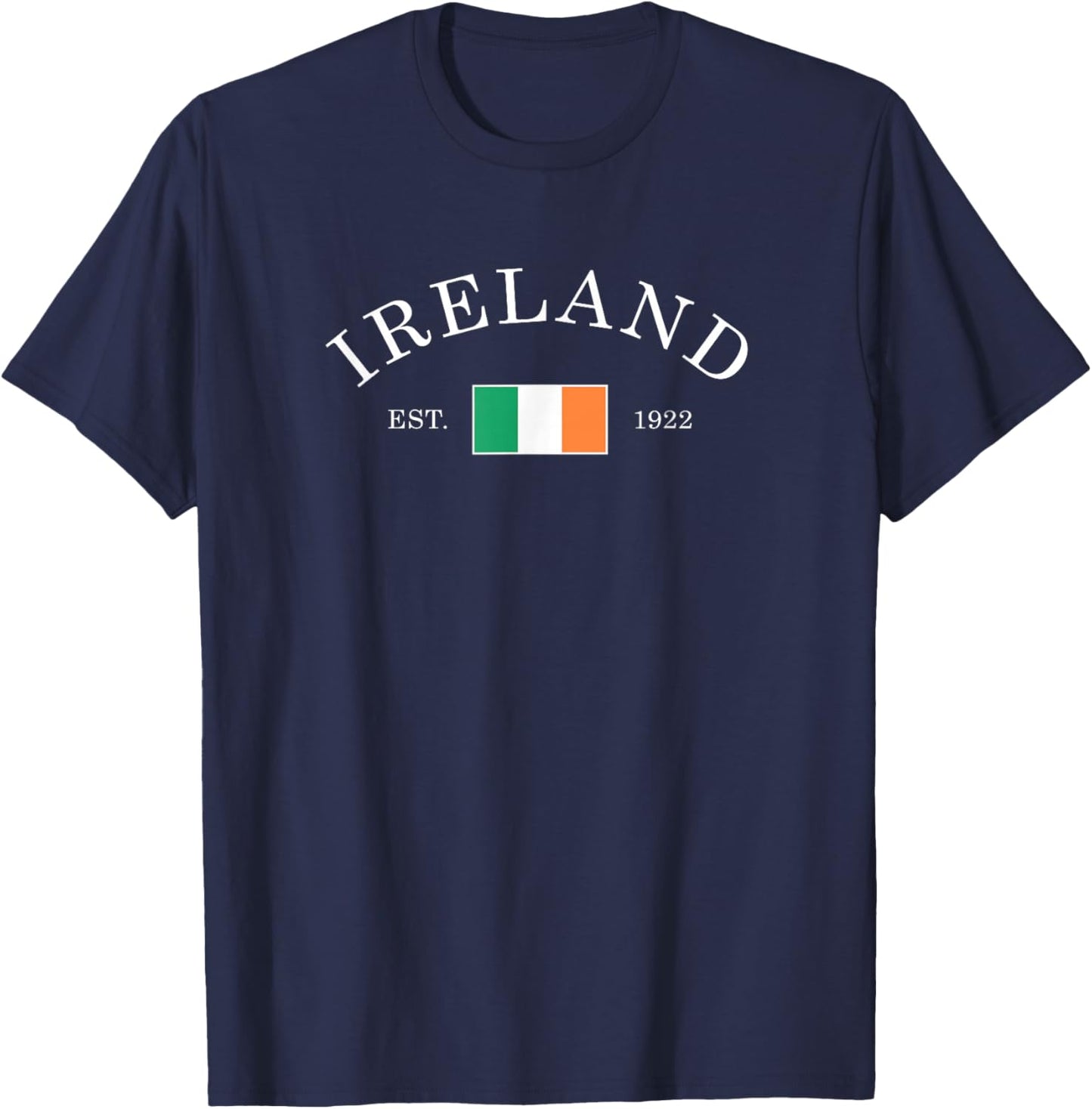 Vintage Ireland Flag Irish Retro Throwback Kids T-Shirt - T-Shirt | Navy
