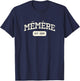 New Memere Est 2026 1st First Time Pregnancy Announcement T-Shirt - T-Shirt | Navy