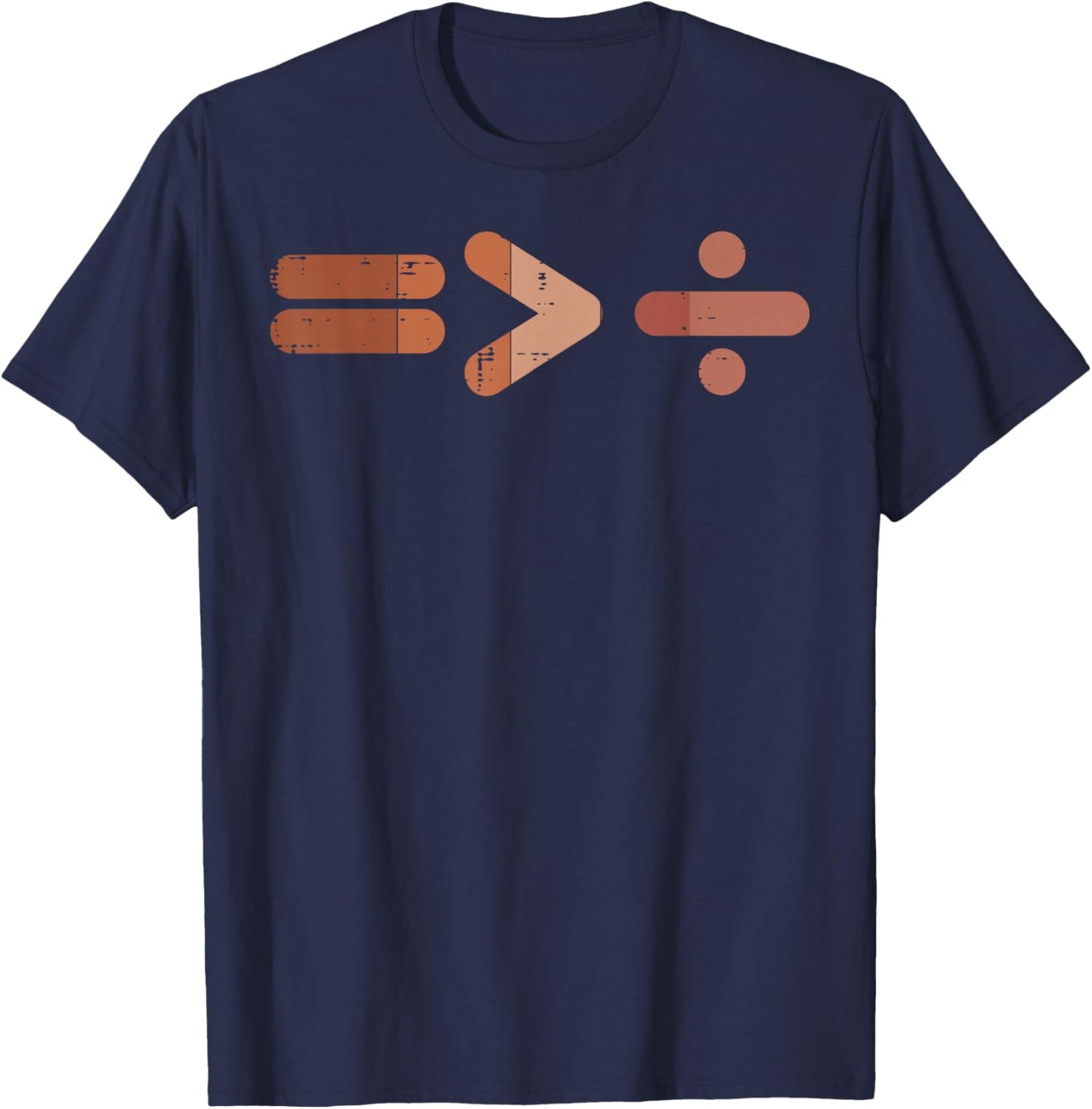 Black History Equality Greater Division Melanin Men Women T-Shirt - T-Shirt | Navy
