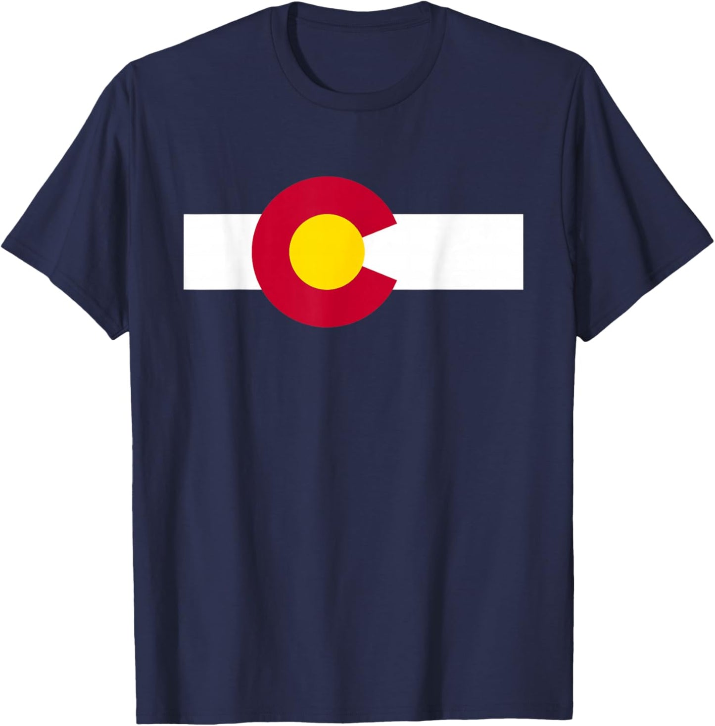 Colorado State Flag Colorado Pride T-Shirt - T-Shirt | Navy