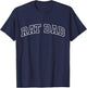 Rat Dad Funny Athletic Lettering Pet Owner Father T-Shirt - T-Shirt | Navy