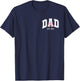 Soon to Be Daddy of Baby Girl 2026 Pink Coquette Logo Pocket T-Shirt - T-Shirt | Navy