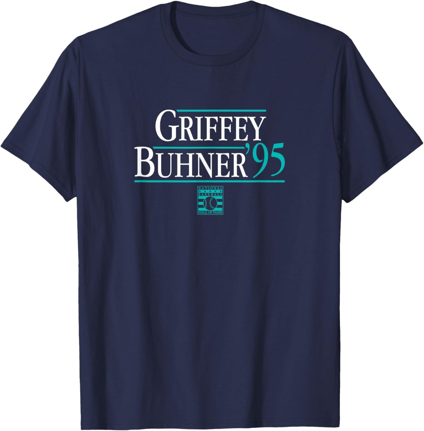 Griffey-Buhner '95 - Seattle Baseball T-Shirt - T-Shirt | Navy
