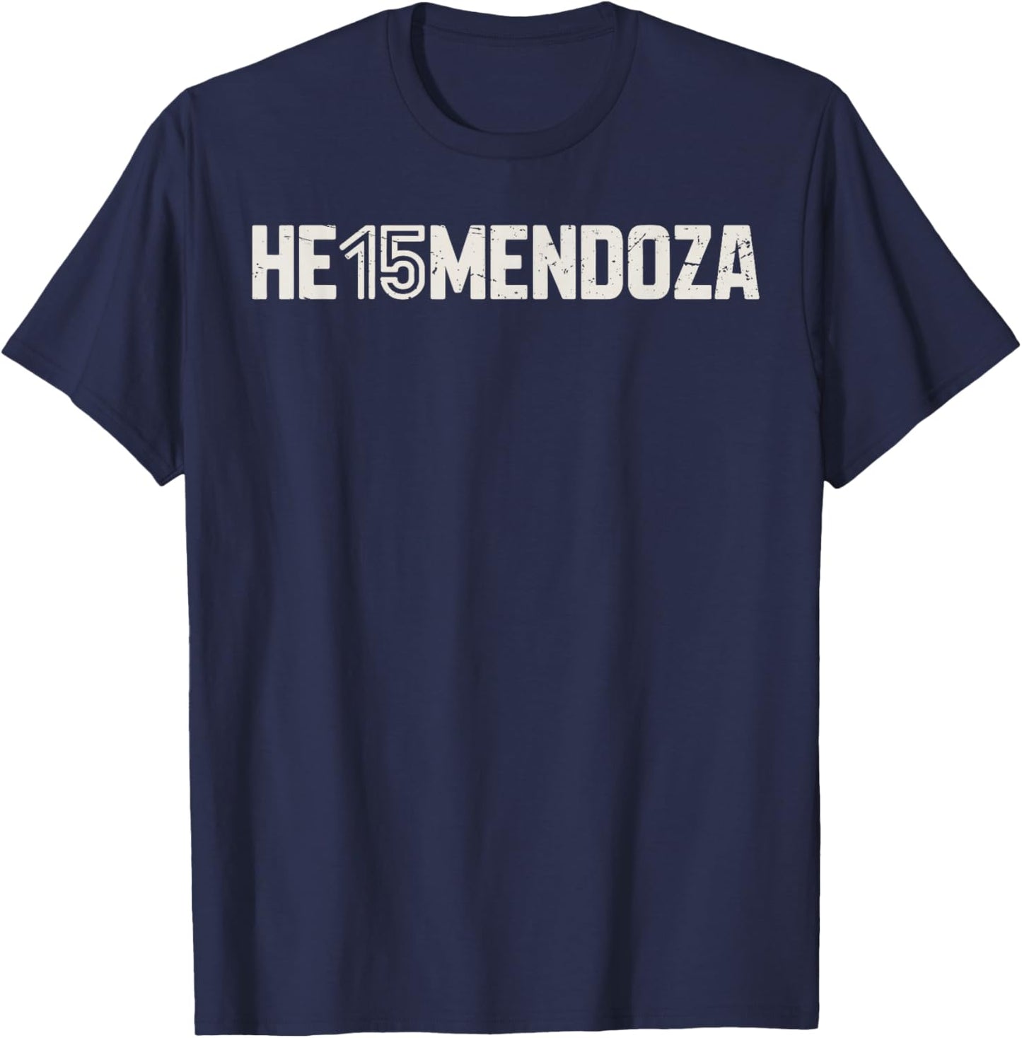 Mendoza Daddy Heismandoza T-Shirt - T-Shirt | Navy