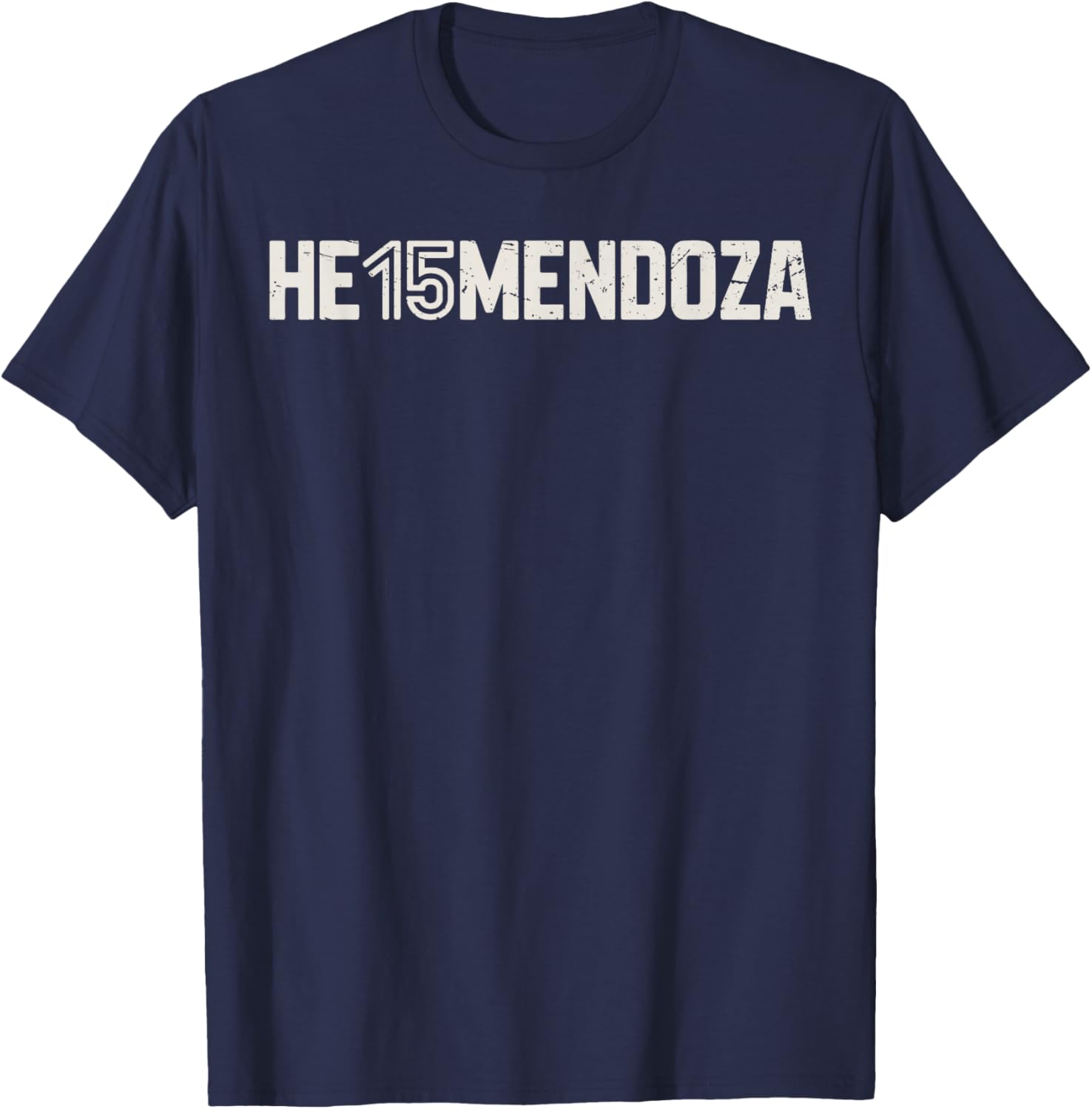 Mendoza Daddy Heismandoza T-Shirt - T-Shirt | Navy