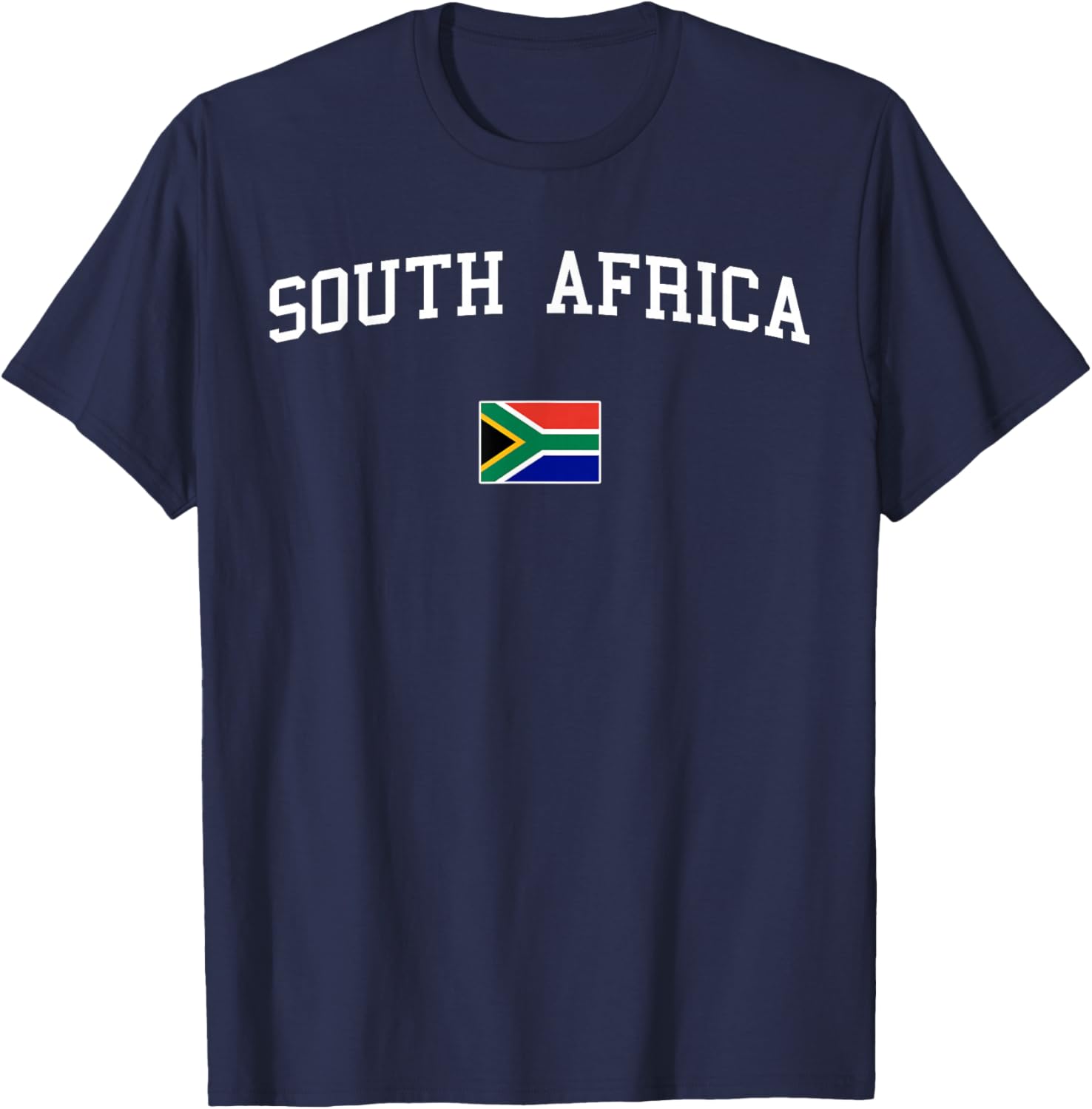South African Flag Men Women Kids South Africa T-Shirt - T-Shirt | Navy