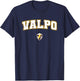 Valparaiso University Valpo Crusaders Arch Logo T-Shirt - T-Shirt | Navy