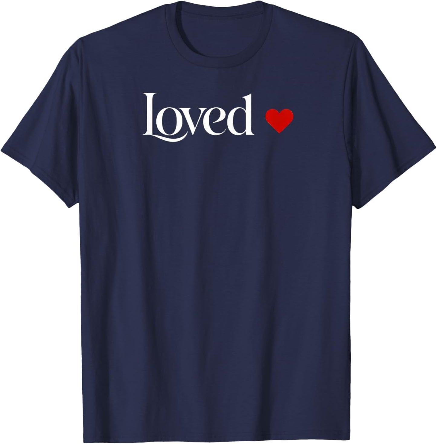 Simply Loved Valentine T-Shirt - T-Shirt | Navy