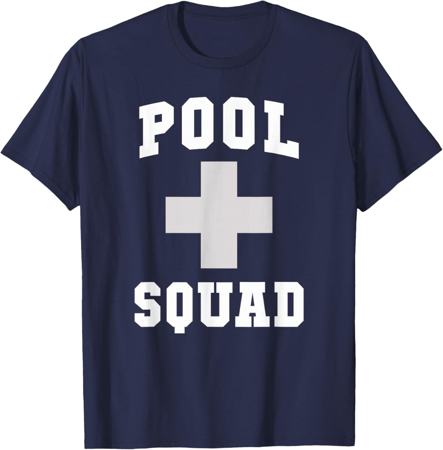 Cute Pool Squad Rescuer Dispatch Lifeguards Swim CPR T-Shirt - T-Shirt | Navy