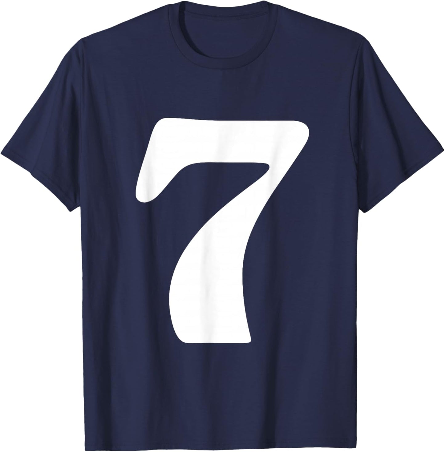 Funny 6 7 Matching Halloween Lazy Costume 67 Meme T-Shirt - T-Shirt | Navy