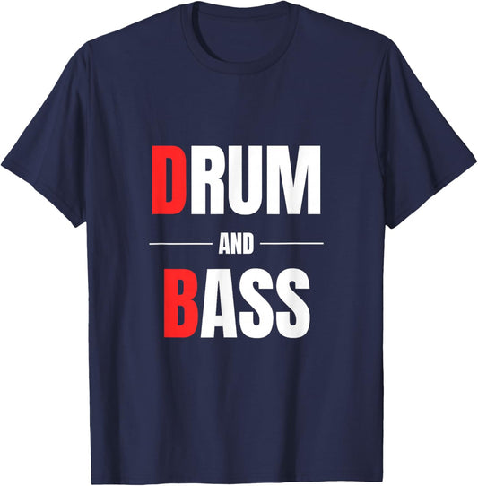 Rum and Ass Funny Drum and Bass – DJ Humor Rave Festival T-Shirt - T-Shirt | Navy